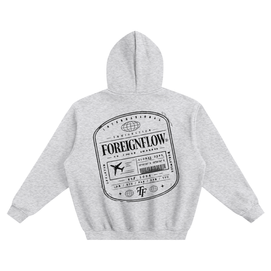 Fleeced Boxy Hoodie