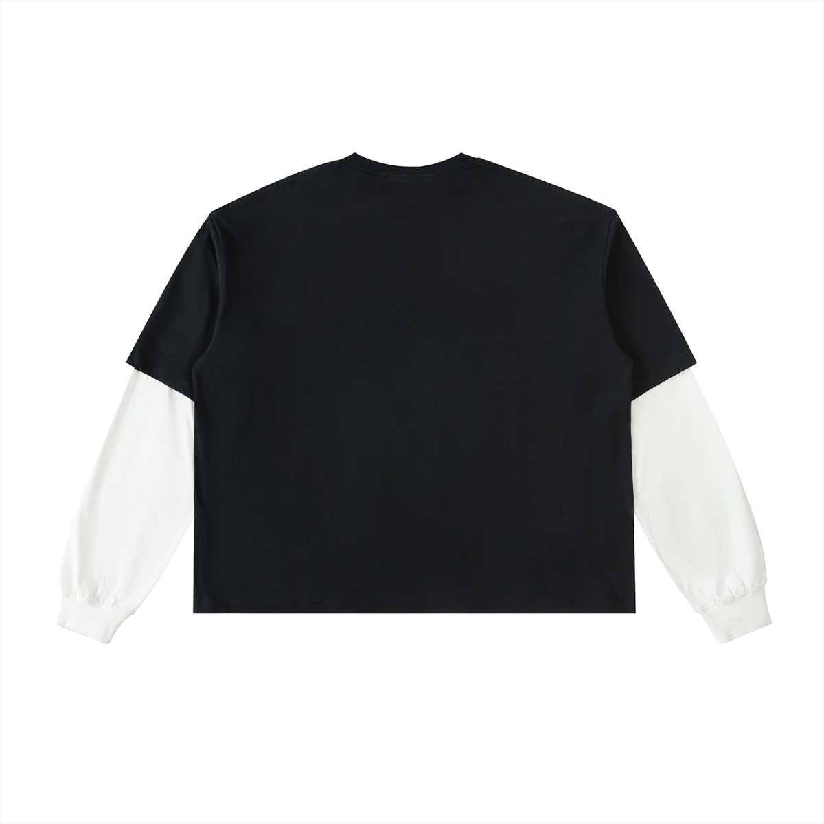 Layered Contrast Sleeve